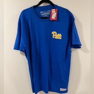 Mitchell & Ness Pitt Panthers Yankee Stadium Game T Shirt | Size: 2XL | NWT